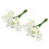 60Pcs  Calla Artificial Flower Bouquet Wedding Decoration DIY Wreath Gift White 3