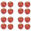 16 Large Artificial Red Apples-Decorative Fruit 2