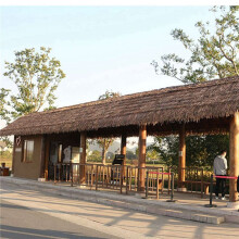 3X DIY Straw Roof Rug Decor Grass Mat Thatch Roll Deck Decor Decorative Straw Roof Panels Shutters