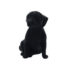 Nordic Modern Luxury New Product Point Beads Labrador Home Animal Dog Decoration Resin Ornaments C