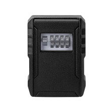 Metal Password Key Box Wall Mounted 4 Digits Password Storage Box Waterproof Anti Theft Safe Lock Large Capacity Keybox