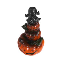 Hars Halloween Pompoen Woondecoratie Ornament Waterval Terugstromen Wierookbrander Thuiskantoor Versieren (Zonder Wierook)