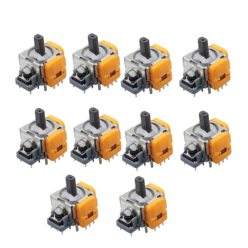10Pcs Hall Electromagnetic Joystick for PS5 Game Console Hall Joystick Sensor Module Potentiometer 1