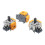 10Pcs Hall Electromagnetic Joystick for PS5 Game Console Hall Joystick Sensor Module Potentiometer 6