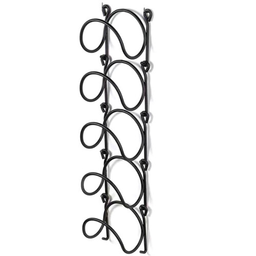 Bathroom Towel Rack Wall-Mounted Wine Rack Multifunctional Storage Shelf with Multiple Layers Towel Rack 2