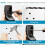 Key Box Wall Mounted Large Key Box Secure Waterproof Outdoor Key Box with 12 Code Rustproof  Heavy Duty Key 4