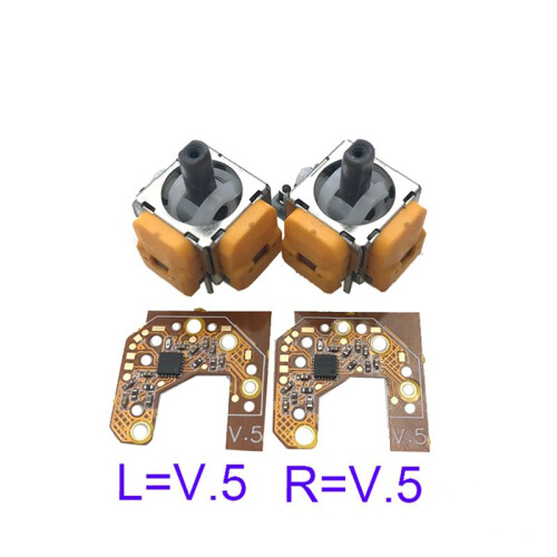 2PCS Hall Joystick+Calibration Board for PS5 Gamepad Hall Effect & Hall Joystick Center/Outer  Calibration