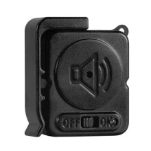 Trillingsalarmsensoren 120dB Ultraslanke Detector Anti-Diefstal Inbraakalarm voor Thuisraam Deur Fietstas Beveiliging Zwart