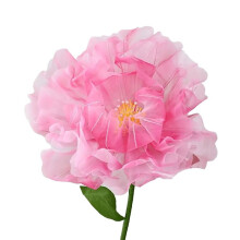 Simulation Realistic Silk Flower Furnishing Decoration Layers of Petals Show Fake Flowers A