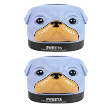 Tissue Holder Cartoon Removable Napkin Box Roll Paper Container Cute Tissue Box Napkin Bag Holder Home Decoration,A