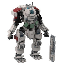 Mecha Building Blocks 984 Piece Robot Model Kit with Bright Colors and Stable Structure for Display