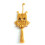 Owl Macrame  Woven Wall Hanging Pendant Ornament Woven Bohemian  Yellow 1