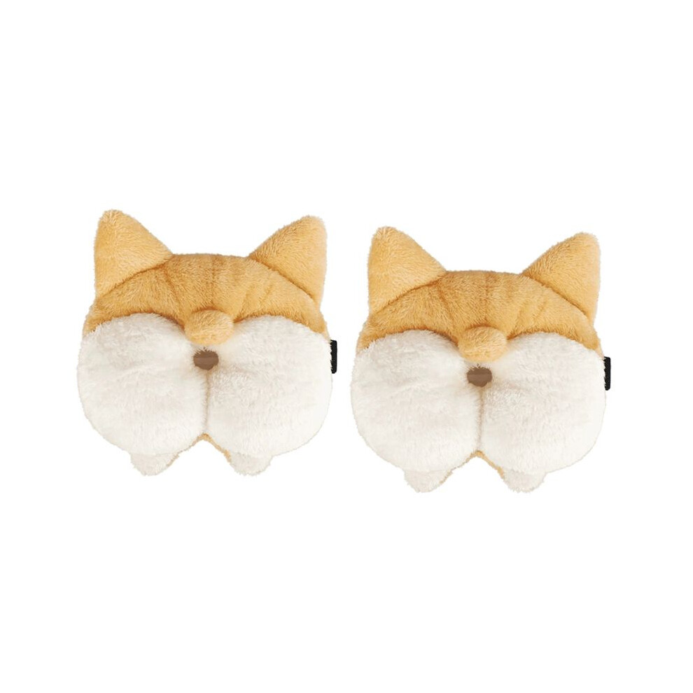 Cute Corgi Car Tissue Box Soft Cartoon Tissue Box Animal Car Tissue Box Napkin Holder 6032010324993