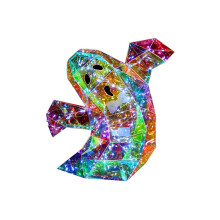 Prismatic Iridescent Spooky Statue,LED Statue,Halloween Decoration Statue Night Light