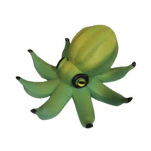 Octopus Statue Funny Banana Octopus Statue Decorative Cute Garden for Living Room Courtyard Home Green
