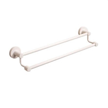 Double-Pole Bath Towel Bar Rack- Stainless Steel Towel Rack Used in Bathroom. Double-Pole Heavy-Duty Wall Towel Rack