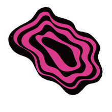 Dopamine Rainbow Circle Cuarto de Baño Almohadilla Antideslizante Absorción de Agua Diatom Mud Mat Alfombrilla para Inodoro.
