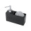 Kitchen Dish Soap Dispenser Storage Box Set Countertop Liquid Hand Refillable Bottle with Cleaning Sponge Holder 1