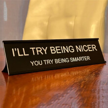 Funny Office Decor Sign Funny Office Decoration Logo B