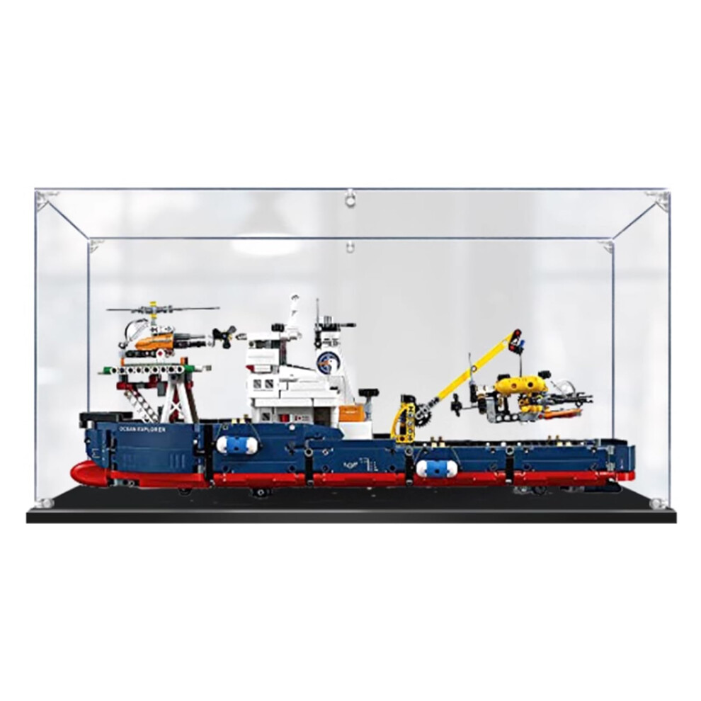 Acrylic Display Case For 42064 Model, Clear Dustproof Showcase With 360 Visibility 9174973086147