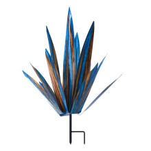 Sculpture Rustique de Tequila, Plantes D'Agave en Métal Rustique pour Patio Extérieur, Décoration D'Intérieur, Agave en Métal Peint à la Main,