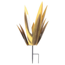 Large Tequila Rustic Sculpture, Rustic Metal Agave Plants for Outdoor Patio Yard, Home Decor Hand Painted Metal Agave,D