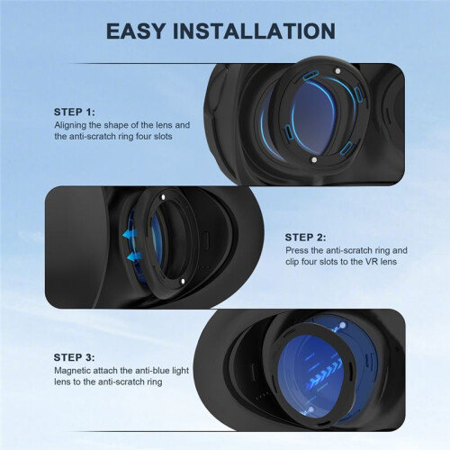 Glasses Spacer Protector for Meta Quest 3,  Light Blocking Glasses for Quest 3 VR Protector Accessories 1