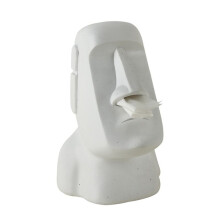 Napkin Box Nordic Style Stone Statue Nostril Tissue Box Napkin Paper Holder Box 3D Toilet Paper Home Decoration A