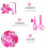 Baby Carriage Windmill Decoration,Flower Patterned Handlebar Windmill,  Decoration Accessories for Bikes 6