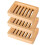 Bamboo Soap Dish Drain Soap Rack Bamboo Soap Holder 1