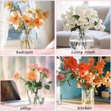 Spiral Ikebana Stem Holder,Spiral Stem Holder for Flowers,4pcs DIY Bouquet Kit Spiral Ikebana Stem Holder for Flowers