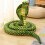 Stuffed Animal  Snake Plush Stuffed Python  Doll Prank Prop Animal Party Decoration Gift Green 9
