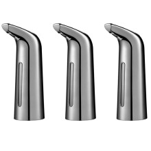 3X Automatischer Seifen Spender BerüHrungslos 400Ml,Automatischer Sensor Seifen Spender,SpüLe Seifen Spender für KüChe Badezimmer Hotel
