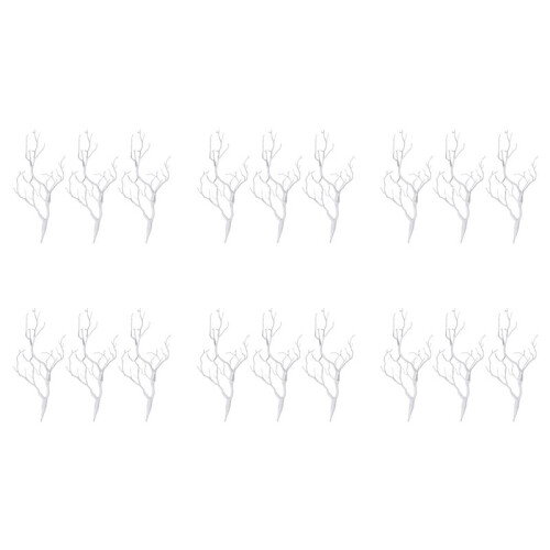 18 X Artificial White Dry Plant Tree Branch Wedding Party Decor