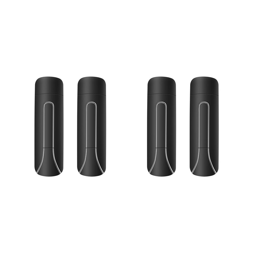 4Pcs Wall Mounted Bathroom Plastic Liquid Soap Dispenser 350Ml Shower Gel Detergent Shampoo Bottle For Kitchen Hotel 6032530951976