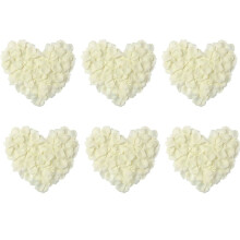 600 Pcs/Set Silk Rose Petals Artificial Rose Flower Petal for Wedding Party Home Hotel Valentine'S Day Decoration, White