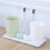 3X Rectangular Ceramic Tray Plate White Porcelain Rectangular Plate Mouthwash Cup Tray Bathroom Living Storage Tray 4