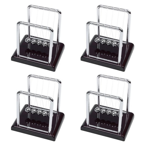 4X Pendolo di  Palla Metallo Equilibrio