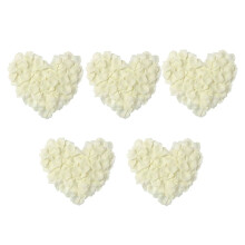500 Pcs Silk Rose Petals Artificial Rose Flower Petal for Wedding Party Home Hotel Valentine'S Day Decoration, White