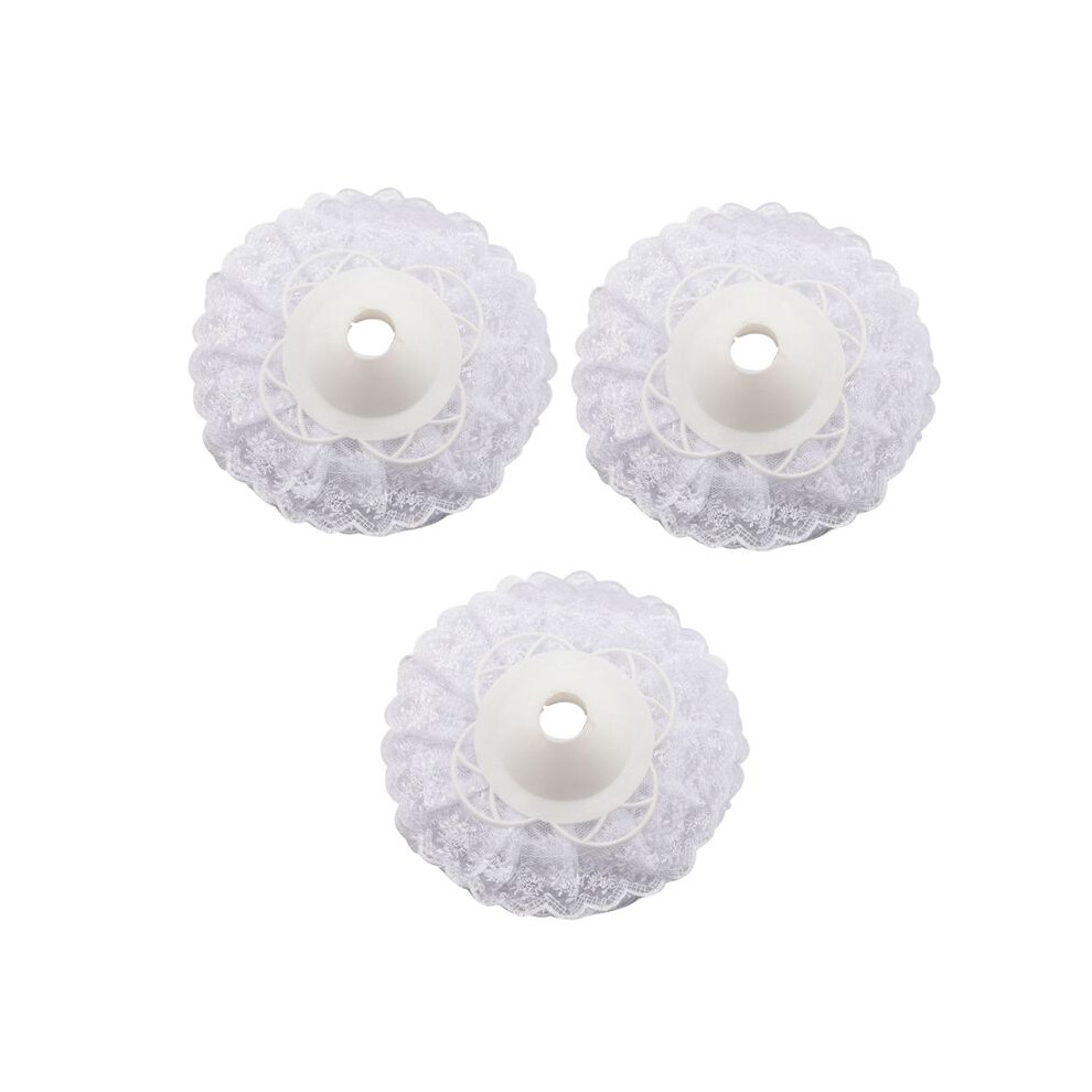 18Pcs Lace Bouquet Collar, Lace Collar Diy Bouquet Holder Bridal Bouquet Collar White Lace Decoration Bouquet Holder 6032896389529