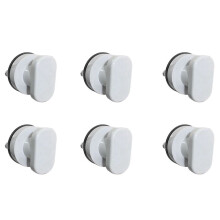 6X Sucker Handle Door Fridge Drawer Bathroom Suction Cup Wall Mounted Handrail Grip Tub Shower Handle