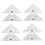 8X Chart Drawing Triangle Ruler for Ship Drawing 300mm Large-Scale Triangle Ruler 1