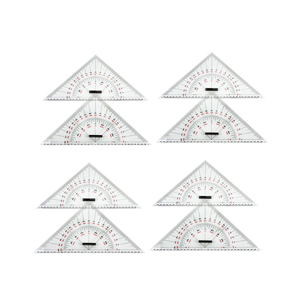 8X Chart Drawing Triangle Ruler For Ship Drawing 300Mm Large-Scale Triangle Ruler 6032651059223