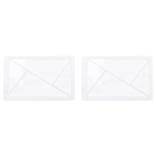 2X Strumento di Composizione Triangolo D'Oro Visualizza Mirino/Visualizzatore di Fotografia/Pittura/Disegno Formato Carta di Credito Adatto al