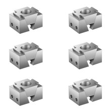 6X Ok Fixture Wedge M6 Expansion Machine Tabletop Adjustable Side Fixed Clamp Sculpture Carving Tool Model Figures