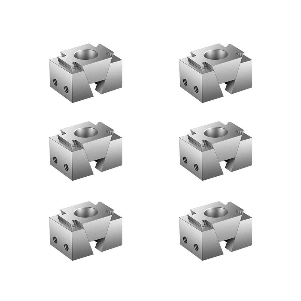 6X Ok Fixture Wedge M6 Expansion Machine Tabletop Adjustable Side Fixed Clamp Sculpture Carving Tool Model Figures 4713908228945