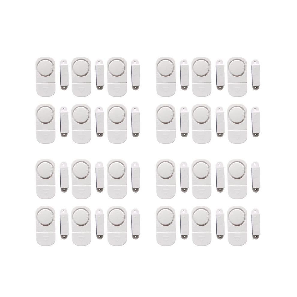 24Sets Wireless Anti Theft Apartment Burglar Alert Door Alarm Window for Home Security DIY Magnetic Sensor-image-OPC-PWJPDG5-NEW