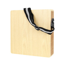 Portable Wooden Cajon Drum with Powerful Warm Tone for Versatile Travel Performance