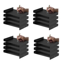 16Pcs Bench Hook and Inking Plate for Block Printing Carving, Metal Printmaking Block(9 X 7 Inches)