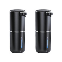 2X Automatischer Seifenspender, 380 Ml, Elektrische Wandmontage, Berührungsloser Automatischer Seifenspender, über USB Wiederaufladbares Gel